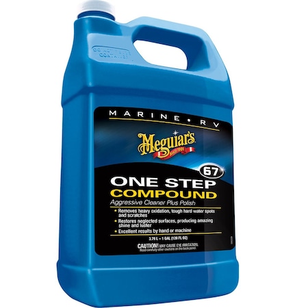 Meguiars Meguiars Marine One-Step Compound - 1 Gallon M6701